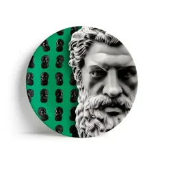 Half Moon piatto ceramica Yusufy - Alla Violetta Boutique